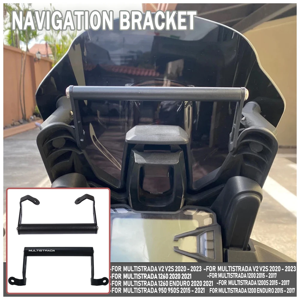 

Phone Holder Mount Navigation Holder GPS Bracket Plate Multistrada 1200 S 1200S 1260 ENDURO For DUCATI MULTISTRADA 950S 950