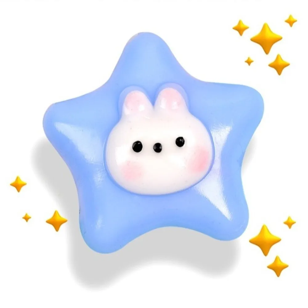 Cute Rabbit Star Series Fidget Sensory Soft Stress Relief Squeeze Stress Slow Rebound Slow Rebound For Novelty Gift