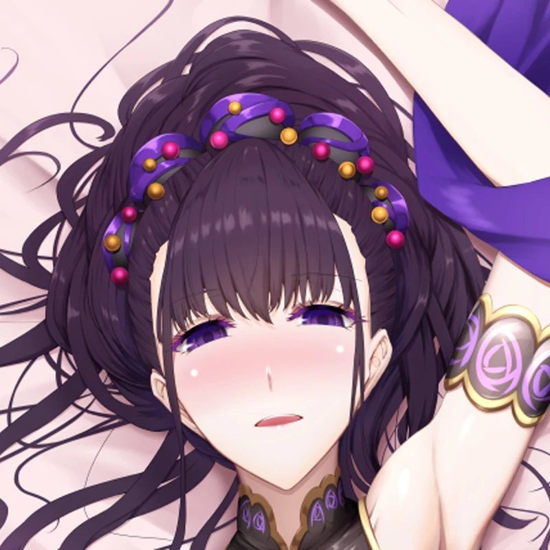 

Dakimakura Anime Pillow Case Murasaki Shikibu Double-sided Print Of Life-size Body Pillowcase Gifts