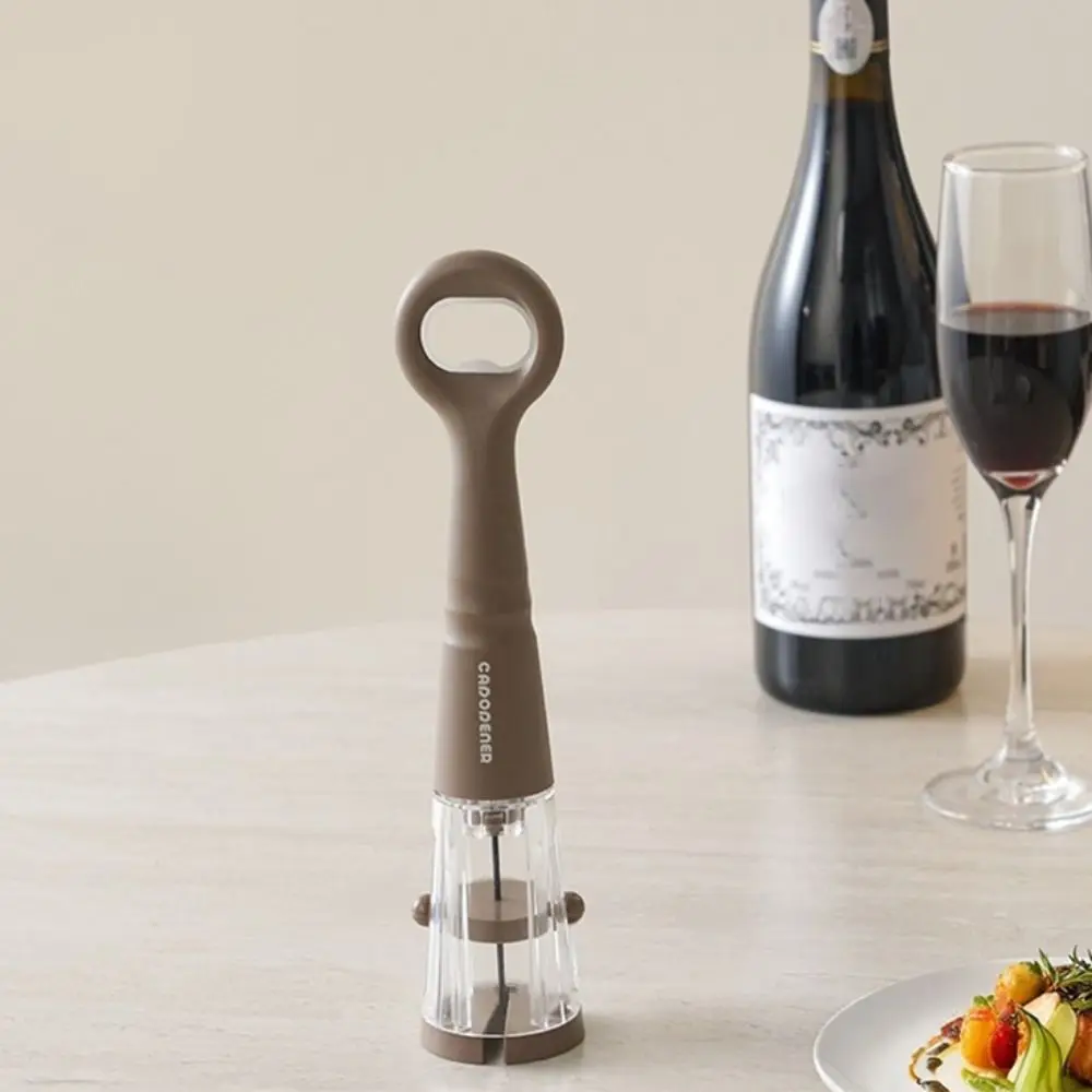 Portable 2 in 1 Pneumatic Wine Opener with Foil Cutter Air Pressure Cork Remover No Cork Debris Efficient Wine Bottle Opener Bar view 4
