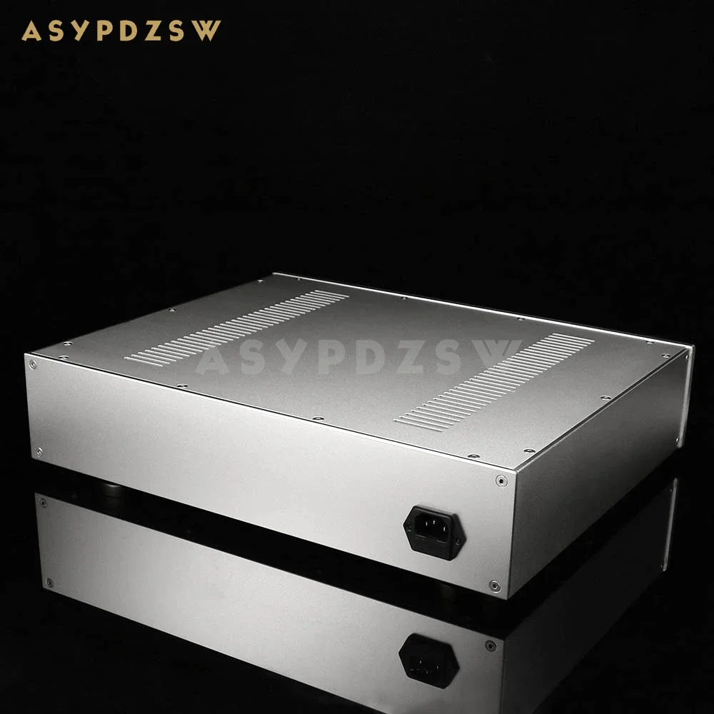WA59 الألومنيوم الضميمة Preamp الهيكل مكبر كهربائي حالة/صندوق حجم 343*430*92 مللي متر
