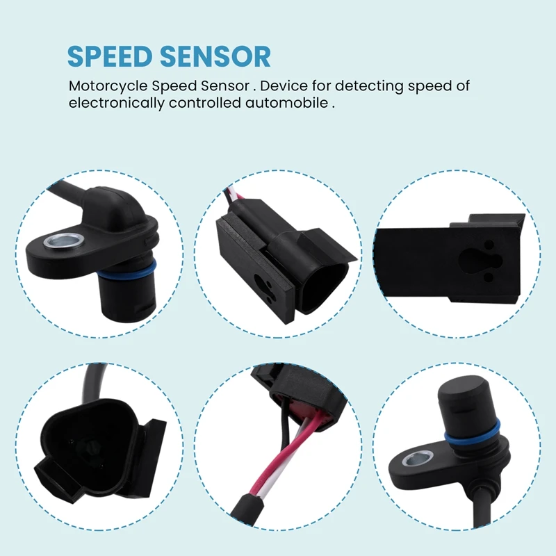 Motorcycle Speed Sensor for Classic Glide Softail Night Train 2000-2006 74430-00D 7443000-A73M