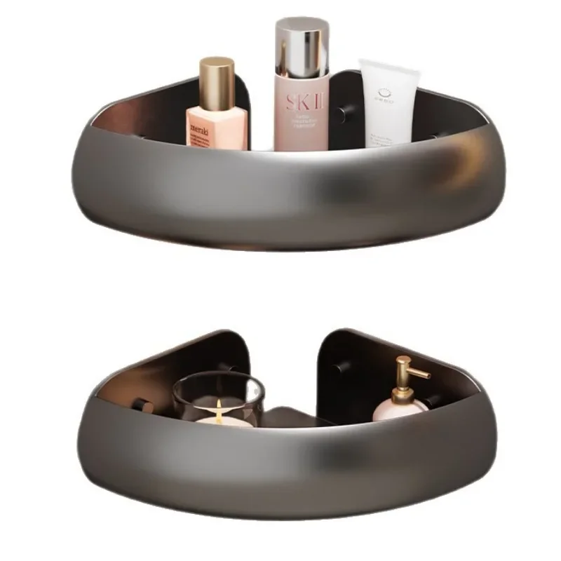 

High-value bathroom rack, no punching toilet, triangular basket toilet, washstand, wall storage corner shelf