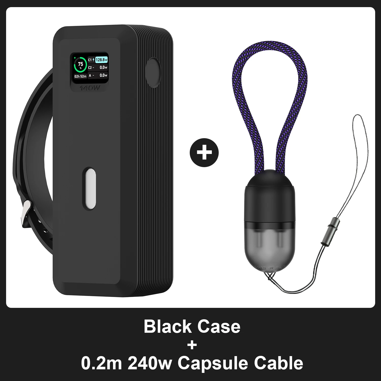 Silicone Case for Anker 737 Power Bank 140W 24,000mAh 1/4-inch nut