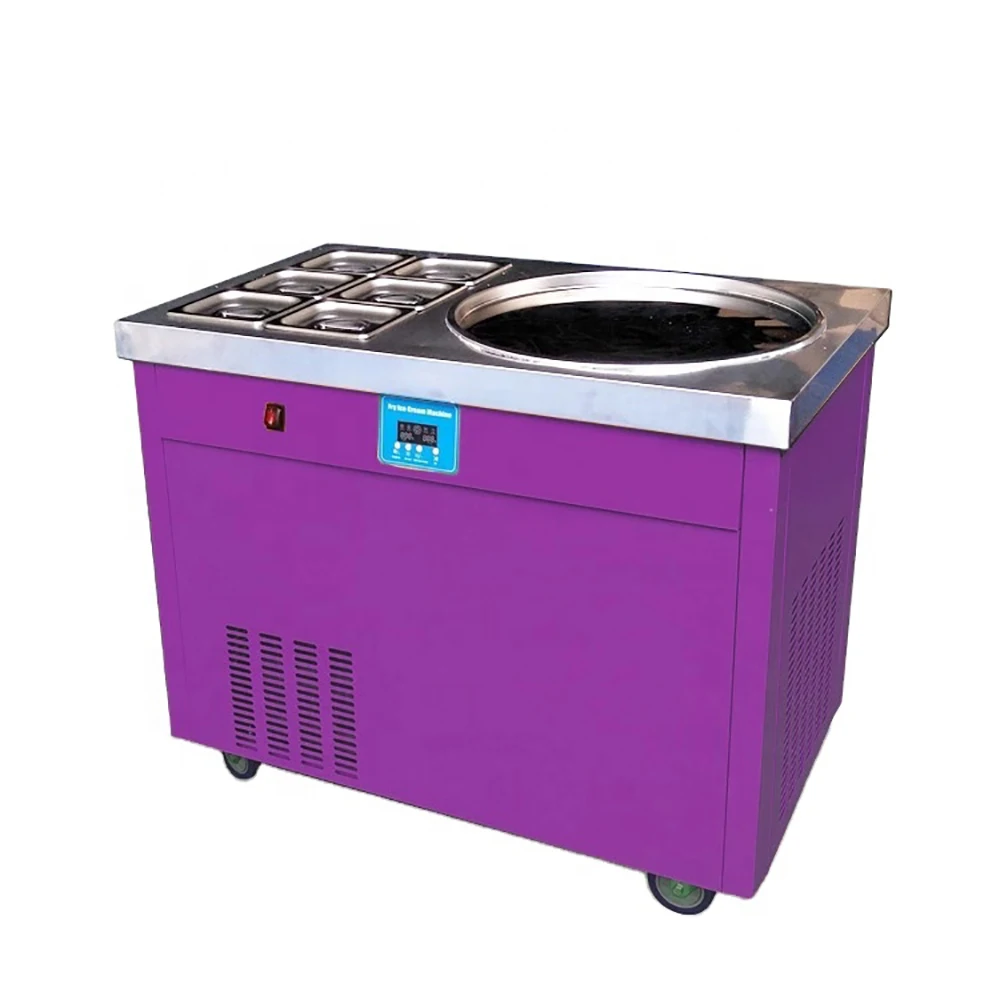 

Instant Electric Magic Pan Homemade Cold Plate Ice Cream Maker Frozen Plate Live Ice Cream Making Machine