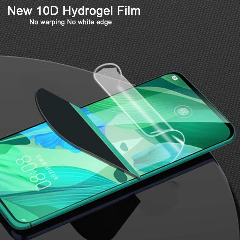 HD Full Cover Hydrogel Film For Huawei Nova 10 9 8 7 Pro 6 SE 5 5i 5T 8i 10Z Screen Protector Nova Y70 Plus Y60 Y90 Not Glass