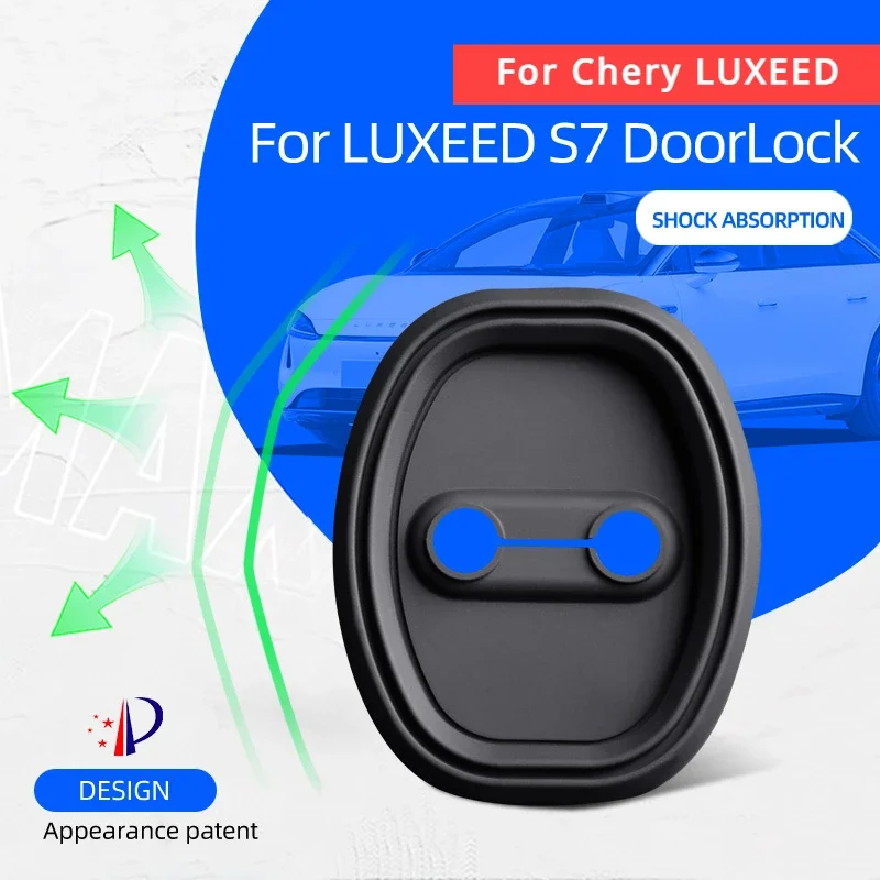 

Car Door Lock Cover Case Protection for Chery LUXEED S7 2024 Silicone Car Door Lock Protective Cover