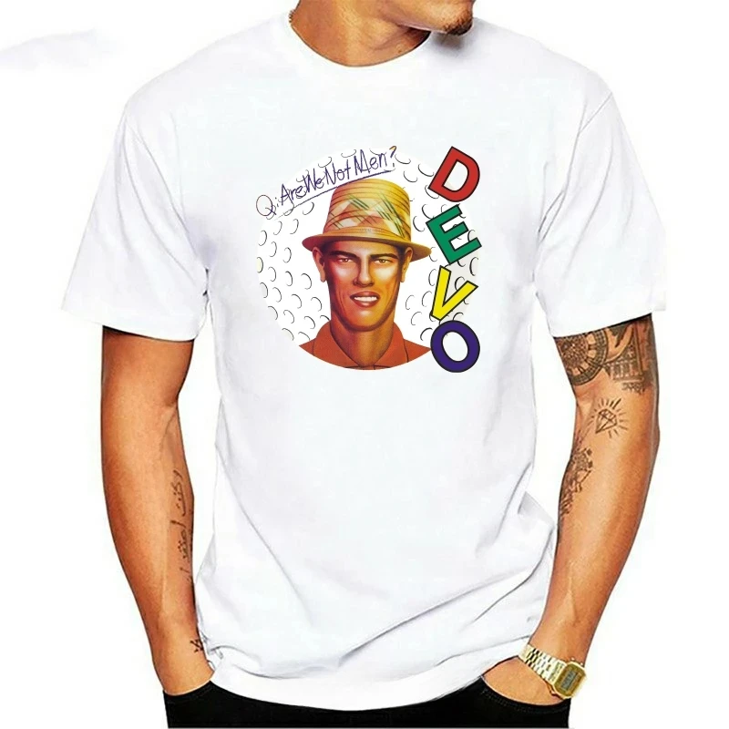 Devo Band Are We Not Mens Tshirt Tee T Shirt S M L Xl 2xl 3xl 4xl 5xl Simple Splicing  Tops men clothing  graphic t shirts