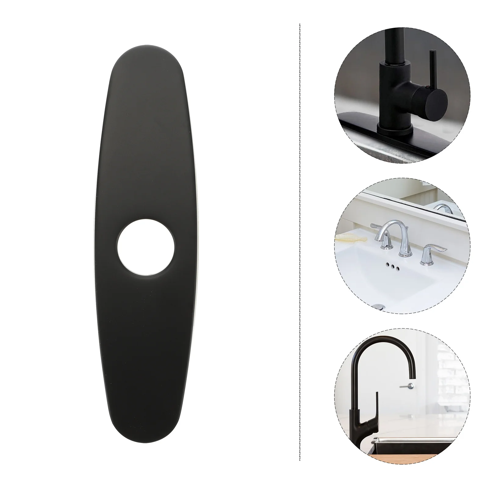 

Крышка для отверстия под раковину 10 дюймов, премиум-класс, из нержавеющей стали, для одинарного смесителя, матовая, устойчивая к царапинам и коррозии, для монтажа на столешницу, для 3 смешивающих клапанов