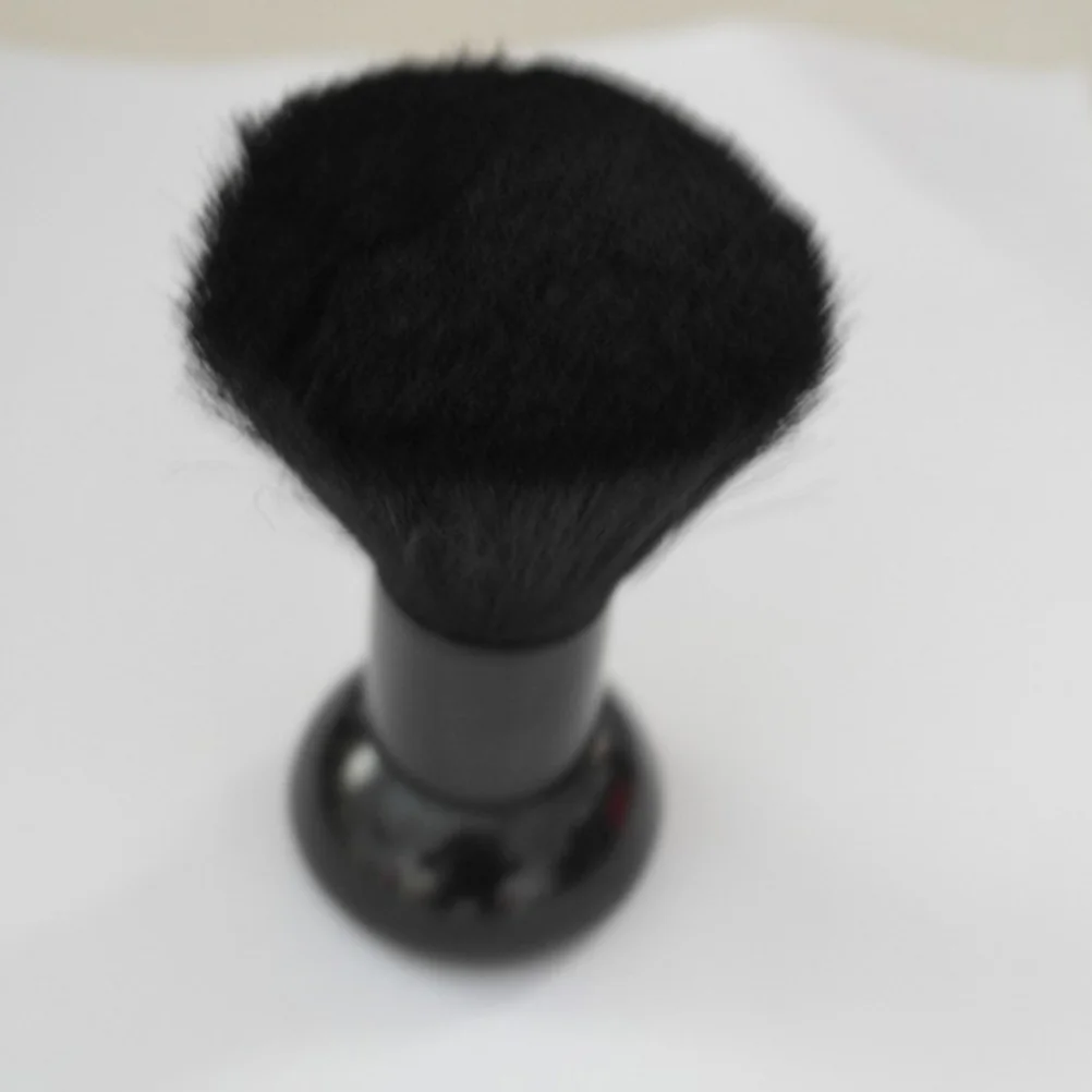 

Hair Cleaning Brush Fiber Hairbrush Durable Portable Salon Neck Duster Tool Long Bushy Hair Sweep Dust Hairs Styling