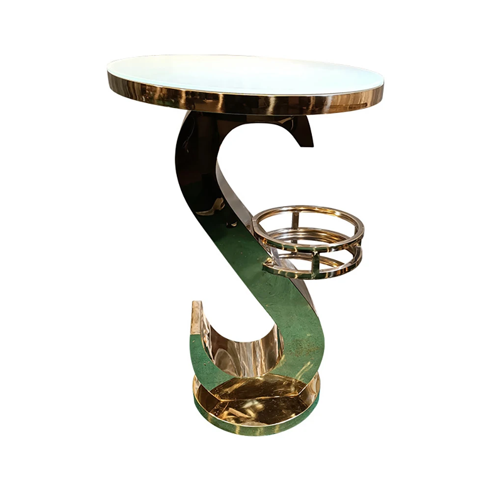 Exquisite Stainless Steel Cake /BarTable For Sale