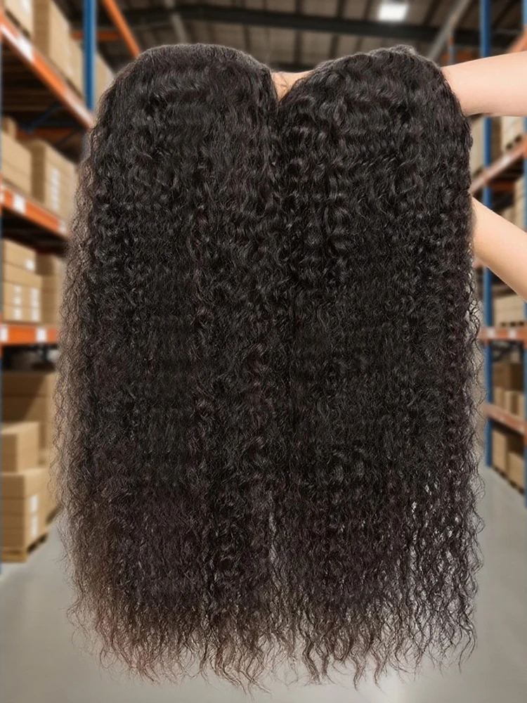 

Кудрявые парики HD Full 360 Lace Wigs Water Deep Wave Human Hair 13x6 13x4 Lace Frontal Wigs For Women 7x5 Бесклеевые парики из человеческих волос