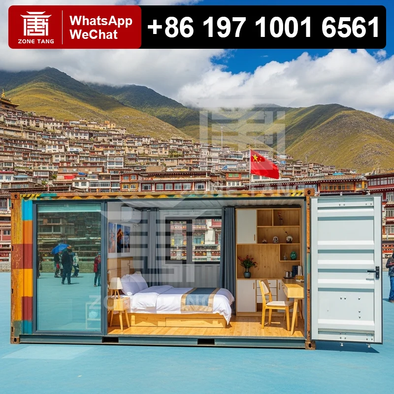 

Flat Pack House Building Shipping Container Tiny House Modular Homes Mobile House Multilevel Residence American Houses Buildings