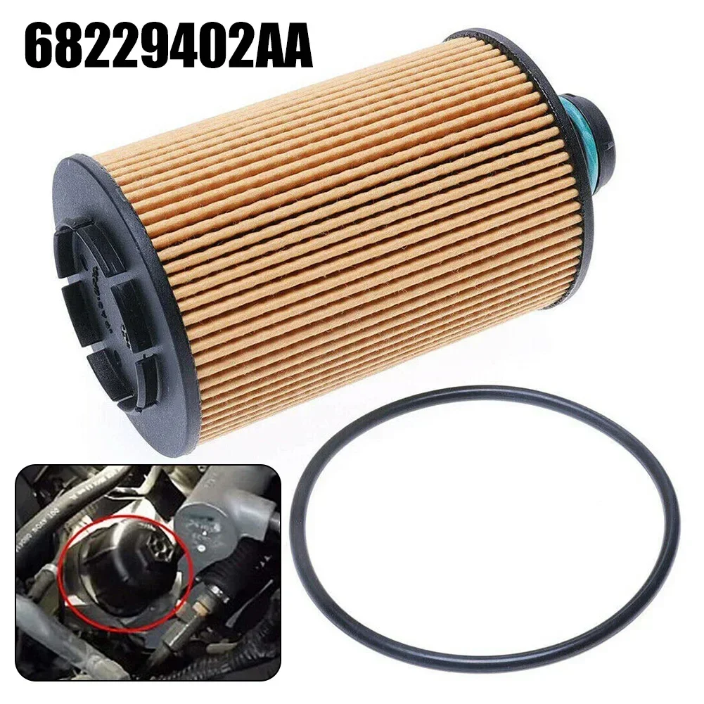 For Jeep Grand Cherokee 14-19 For Ram 1500 3.0L Car Diesel Oil Filter 68109834AA, 68229402AA, 1J910025, E50300, K68109834AA