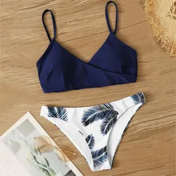 Sexy Gebloemde Bikini 'S 2023 Vrouwen Badmode Push-Up Vrouwelijk Badpak Braziliaanse Zwemkleding Badpakken Meisjes Dames Strandkleding Bader