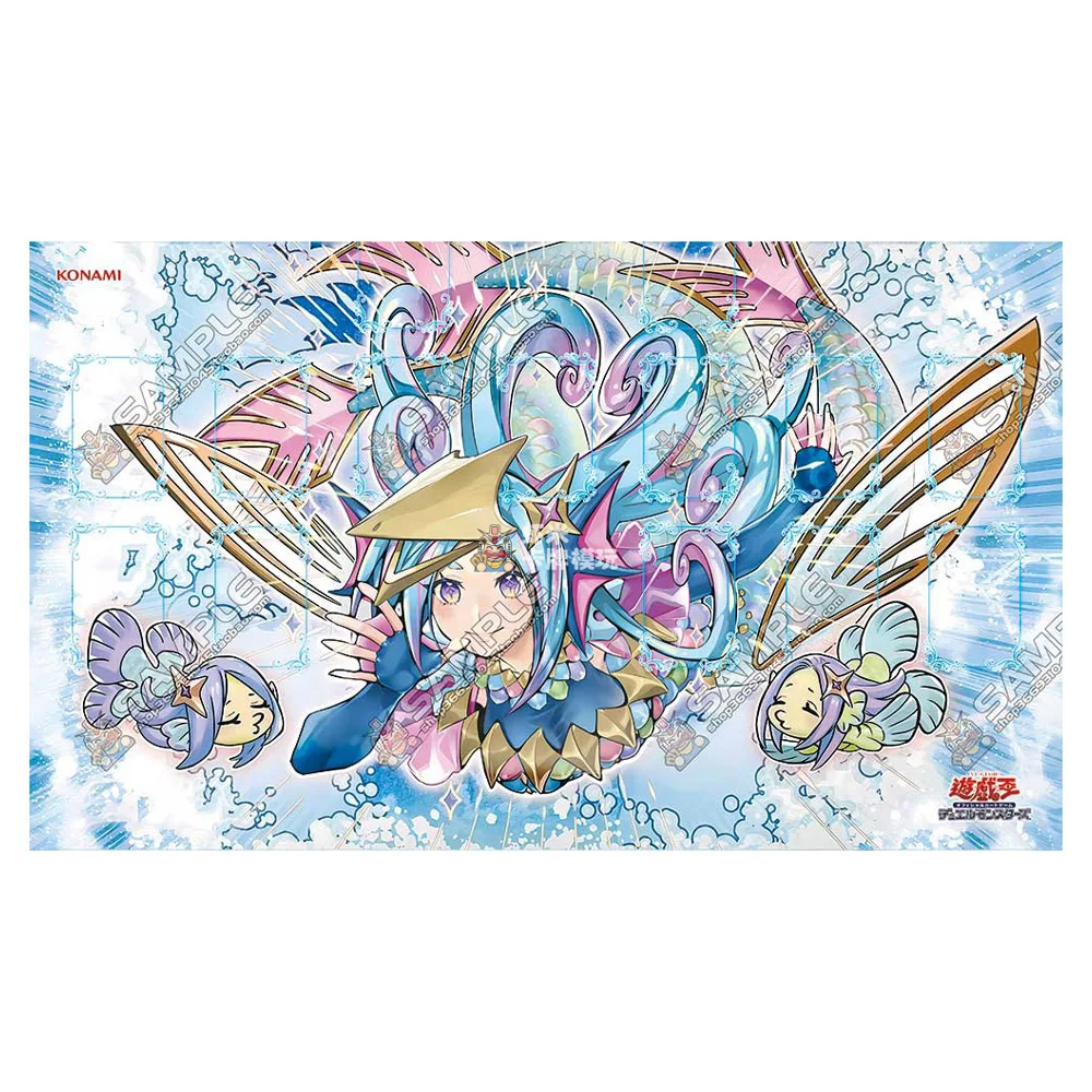 32 موديلًا يمكنك صنعها بنفسك يو غي أوه! Tearlaments Card Battle Mat Ygo Stoic of Prophecy Single Player Board Game Card Battle Card Pad
