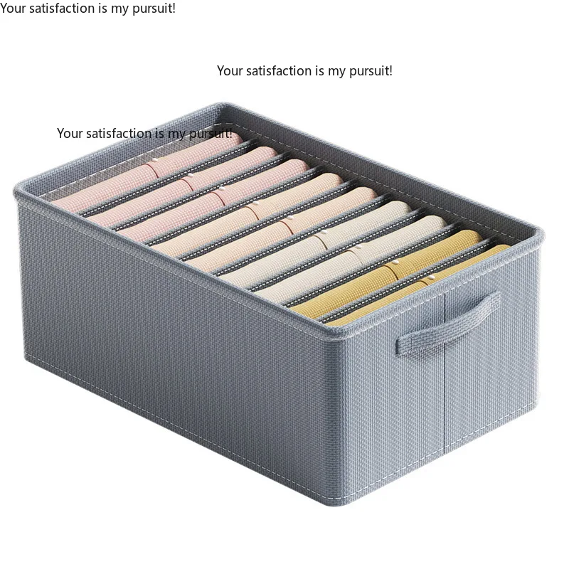 For Jeans Closet Durable Foldable Large Capacity Clothes Organizer Drawer Divided Storage Box