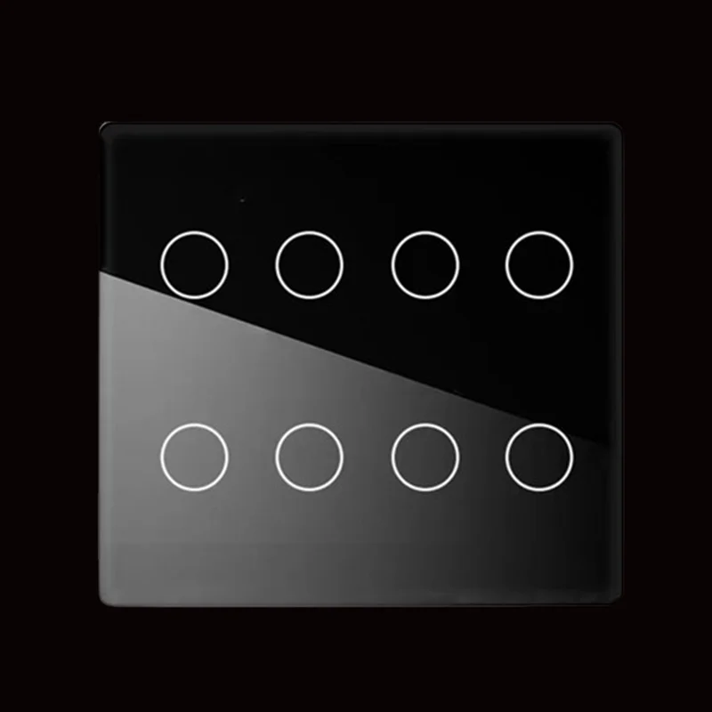 

Интеллектуальный сенсорный переключатель TS Brazil Standard 124, поддерживает настенный интеллектуальный переключатель Alexa 4Gang/6Gang/8Gang Insteon для домашней автоматизации