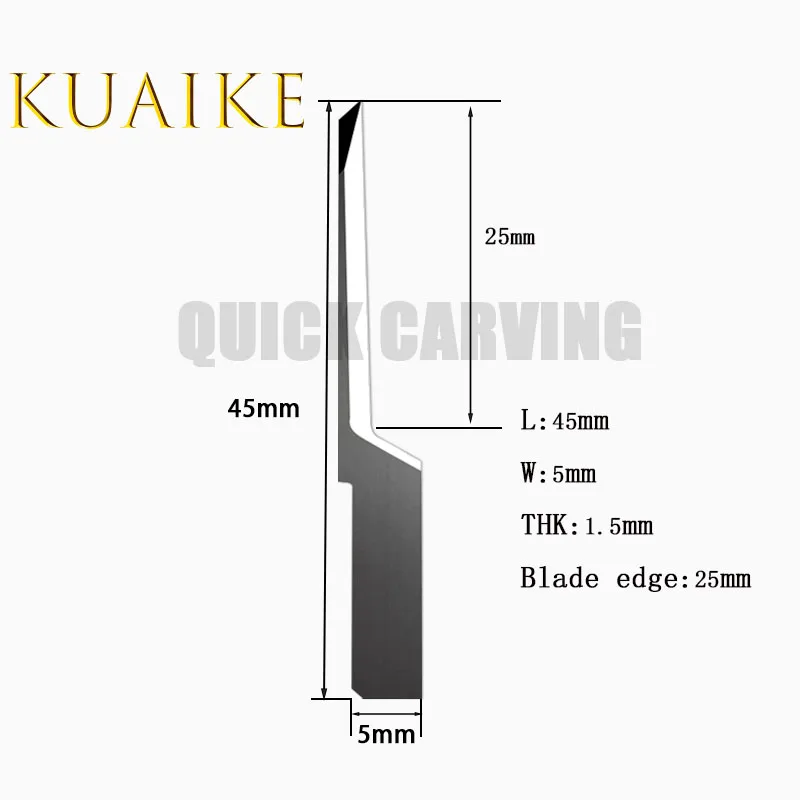10 قطعة إطالة رشاقته كربيد تهتز شفرة الألياف الجلود رغوة إيفا شفرة القطع سمك 1.5 مللي متر ل JWEI IECHO AOL ATOM EMMA