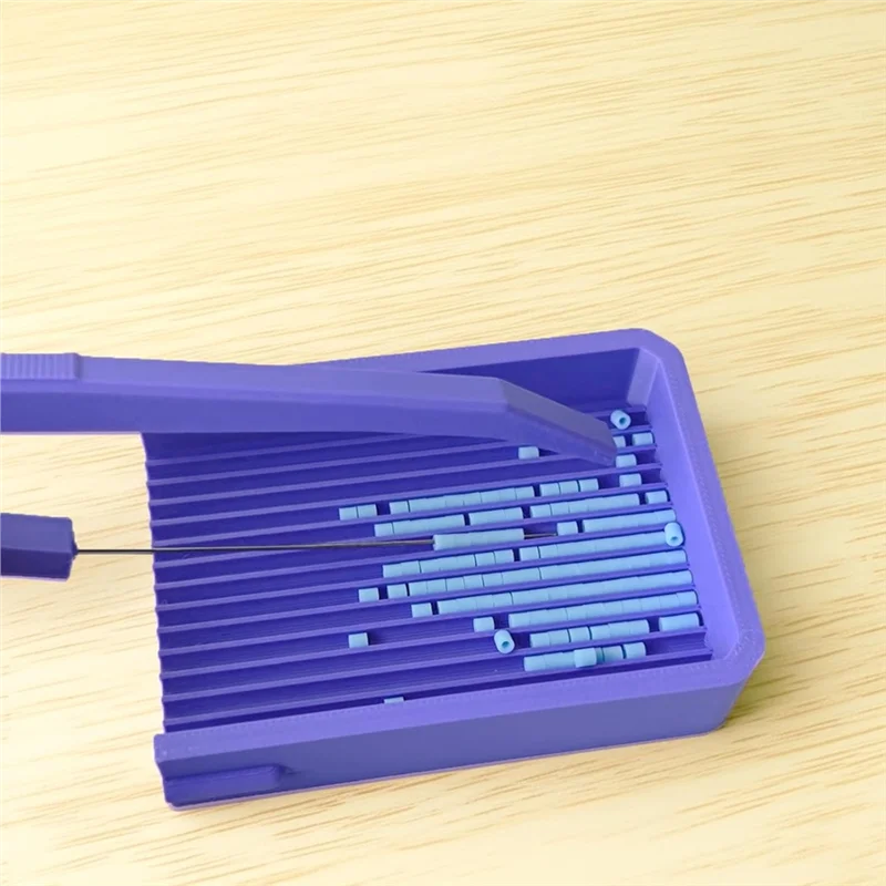 Set di pinzette monotocca e vassoio allineatore per perline fusibili ABUL, kit di perline fusibili da 2,6 mm, strumento fusibile per la creazione di braccialetti di gioielli