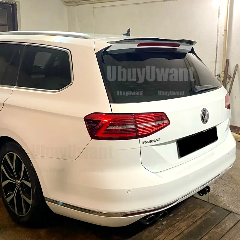 Hinten Dach Lip Spoiler für Volkswagen Passat (B8) Variante R-Line Fließheck Spoiler ABS Universal Auto Heckflügel