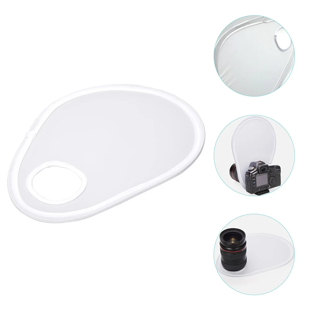 

Mini Diffuser Foldable Reflective Board Photo Reflector Light Reflectors for Photography On-camera Flash Props Soft Cloth