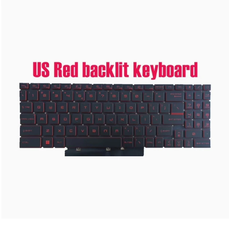 

US for MS 9S7-158K12 Bravo 15 B5DD MS-158K Laptop Keyboard