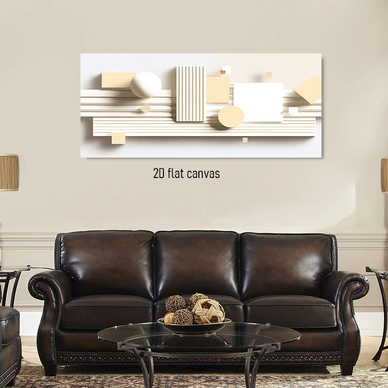 1pcs Modern minimalist geometric decoration painting Nordic style living room sofa background wall hanging painting abstract thr