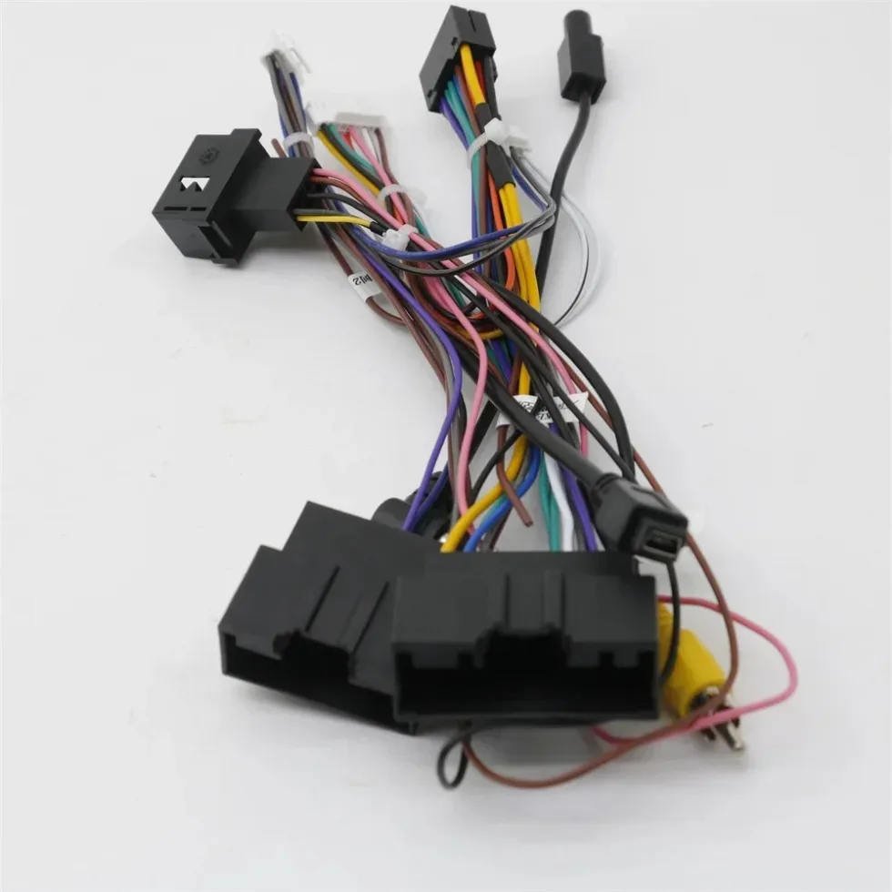 16PIN سيارة الصوت مهائي كابلات الطاقة مع Canbus فك لفورد رينجر 2019-2020 ، MP5 الأسلاك تسخير لنظام ستيريو أندرويد #4