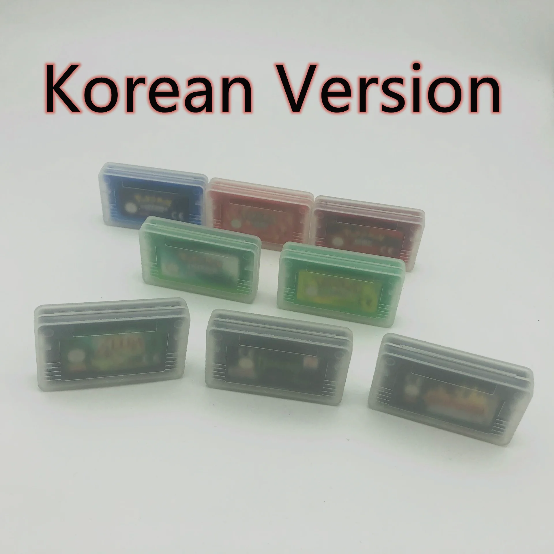 Korean  Version Sapphire/Ruby/Fire/Emerald/LeafGreen/CastlevaniaHarmonyDissonanceASIA OF SORROW Video Game