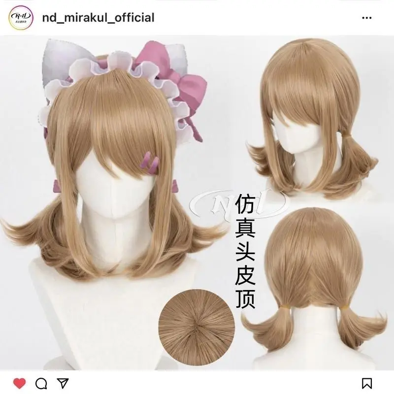 ‌ Identity V Cosplay Pruik - Anime Karakter Haar, Star Collaboration Hoge paardenstaart Synthetische vezelpruik Perfect voor Halloween