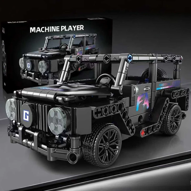 

Горячая новинка: Технический конструктор — внедорожник с зимними шинами, модель автомобиля, кирпичики-головоломка, игрушка, подарок для взрослых