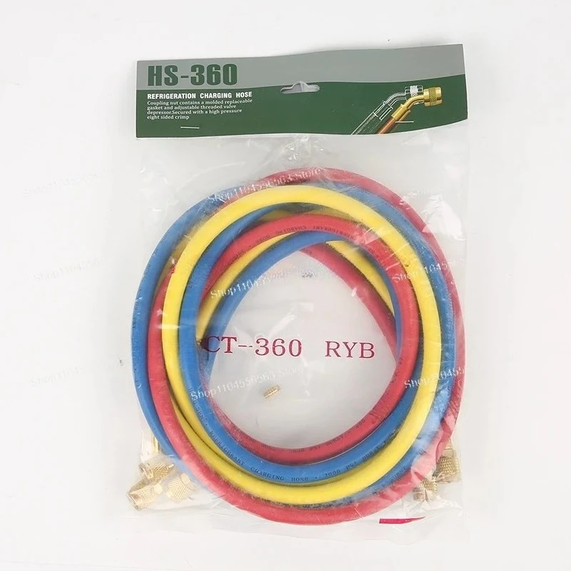 

Шланг для зарядки хладагента для автомобилей и дома, ремонтный шланг переменного тока R410a R134a