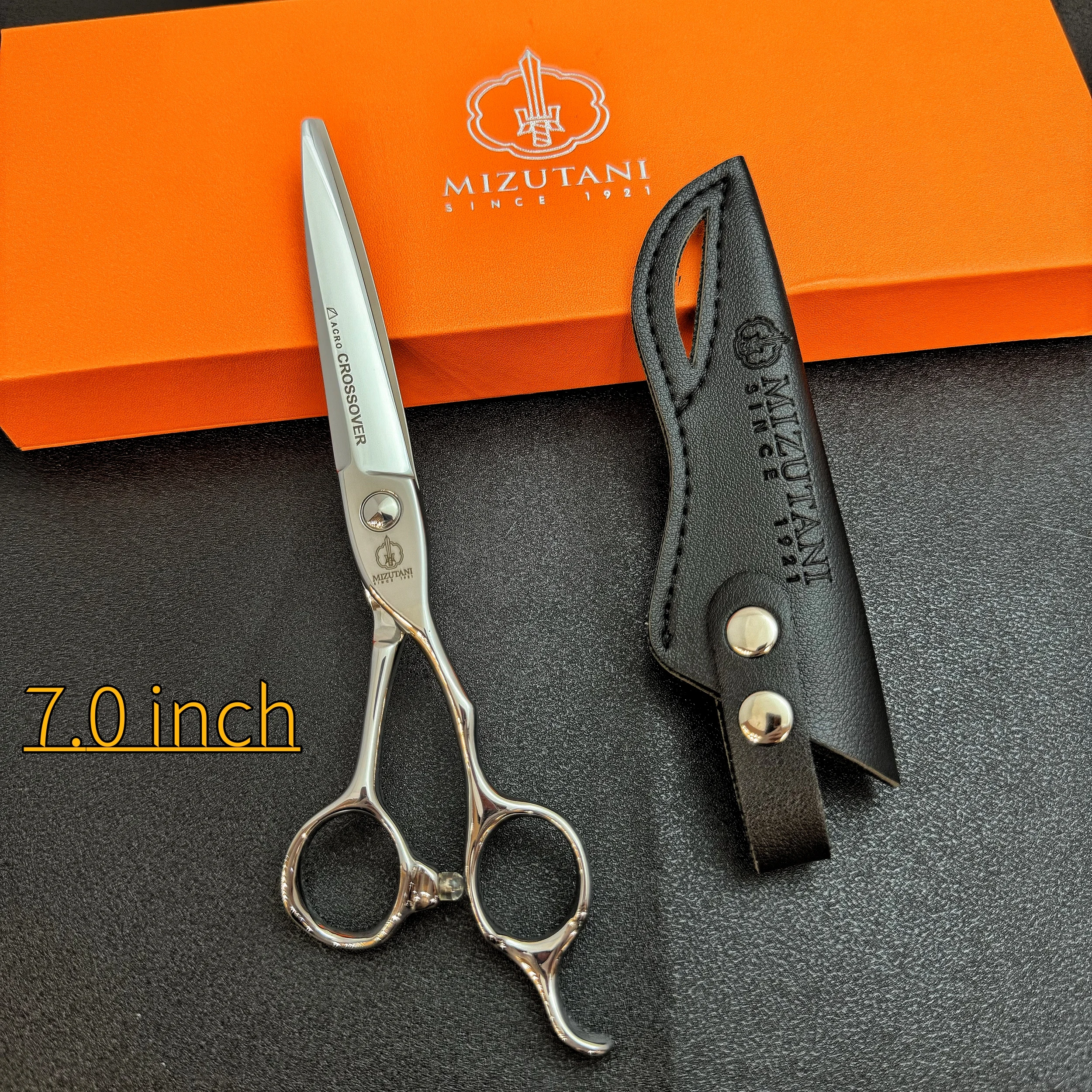 Mizutani Vg10 Stalen Professionele Kapper Sissors Textuur Tinnen Schaar 6.0-6.5 6.8 7.0 Inch High-End Kappersgereedschap