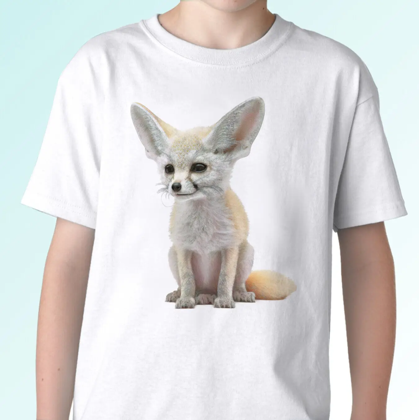 Fennec Fox t shirt tee top desert fox animal gift mens womens kids baby sizes