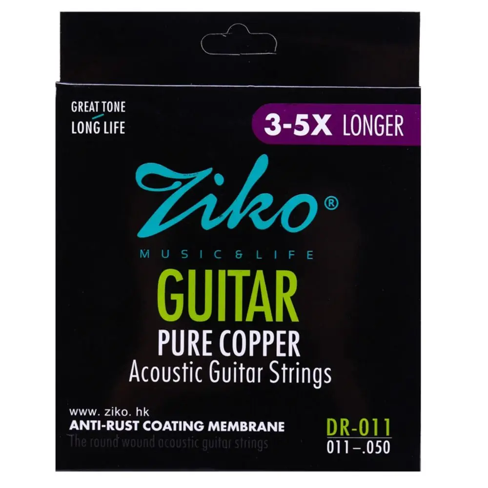 DCZ DAG DP DUS DR Acoustic Guitar Strings 6 Strings Set Wire Folk Guitar String Hexagon Alloy Brass Core Guitar String