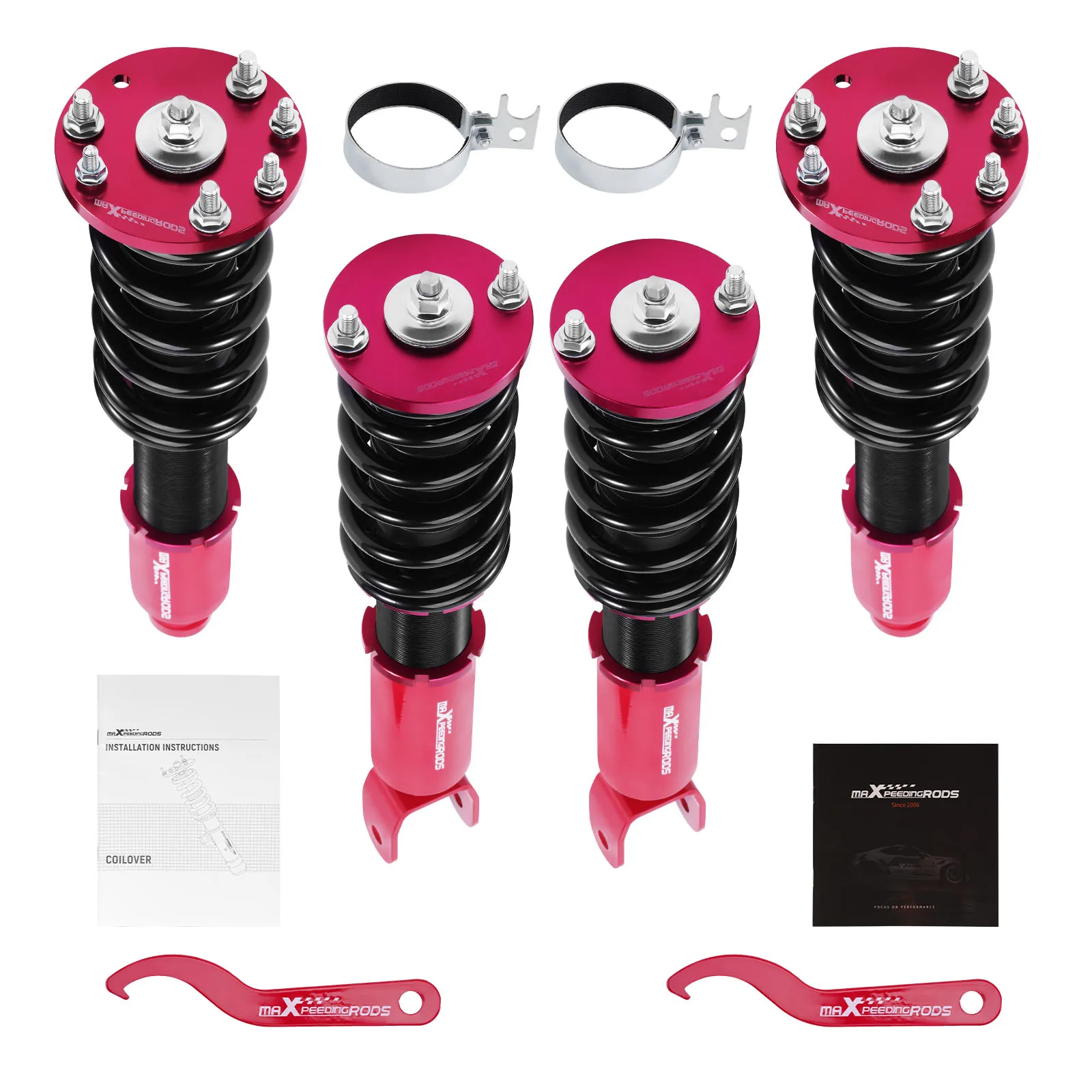 

Complete Coilover Suspension For Honda Accord VIII LX,SE,LX-P 08-12 Shock Struts Shock Absorber Coilover Spring
