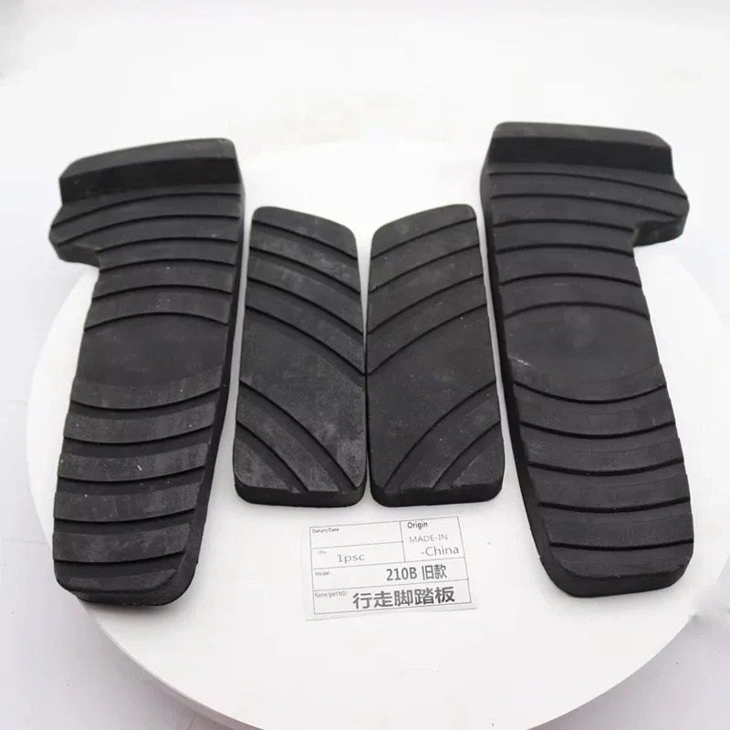 Rest Foot Pad Walking Foot Pedal Rubber Cover For Volvo Excavator Accessories 140 210 240 290 360 460B