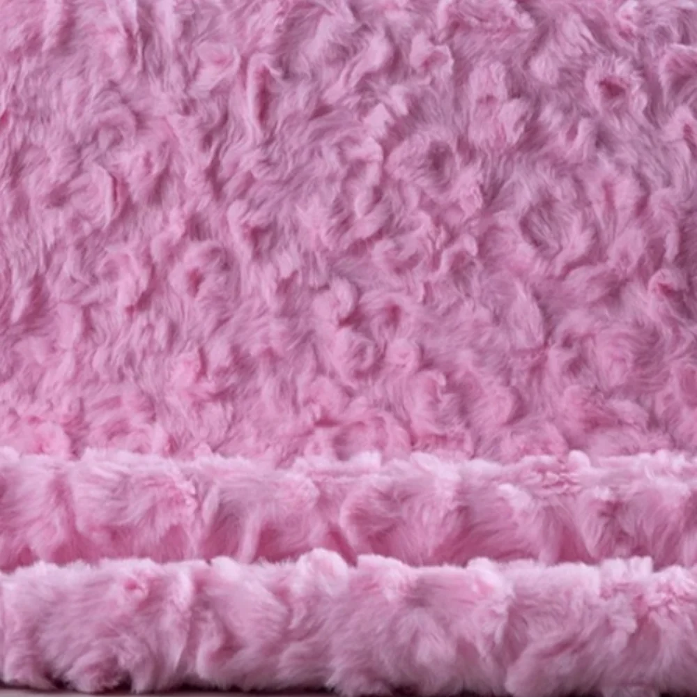 

Rabbit Brush Flower Velvet Cotton Doll Plush Fabric for Rose Patterned Thickened Clothing Fur Collar Sewing Material Cloth