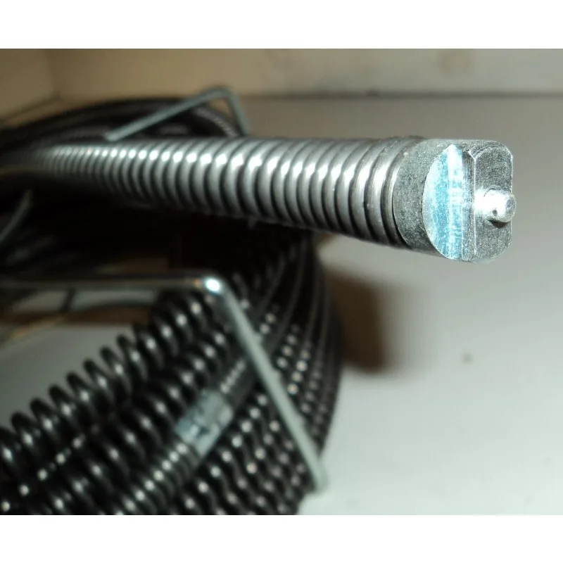 BLUEROCK 60' x 5/8inches Model S75 Sectional Pipe Drain Cleaning Cable fits RIDGID C8 Cable