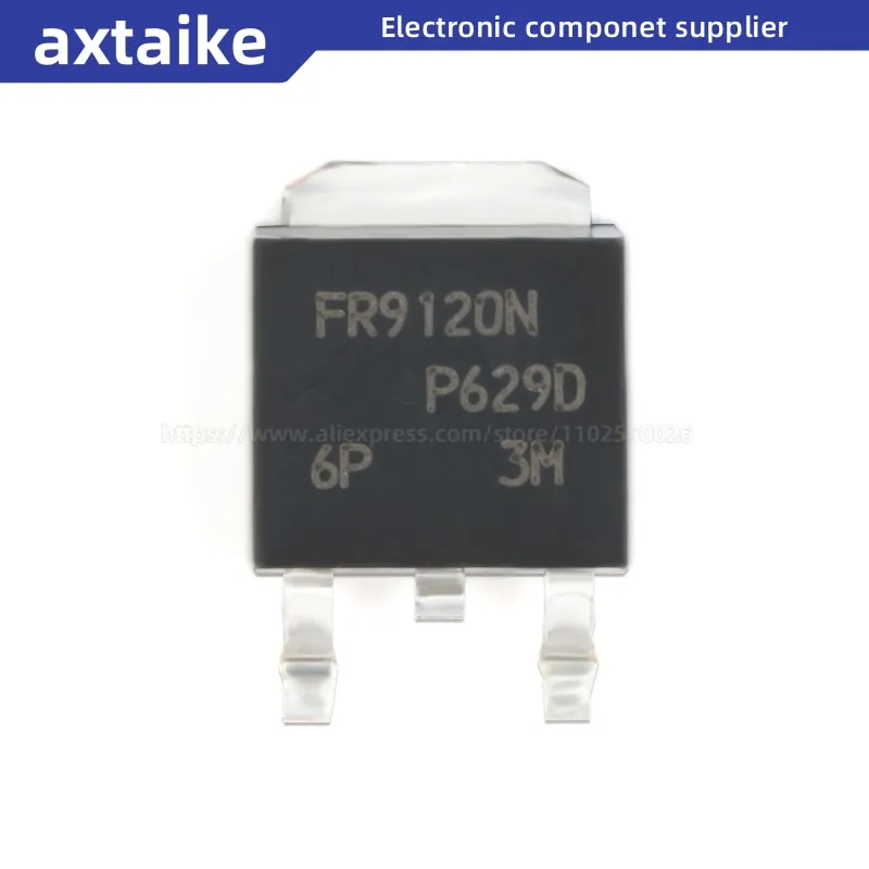 10PCS IRFR9120NTRPBF IRFR9120N FR9120N TO-252 DPAK 6.6A 100V P-CHANNEL Power MOSFET SMD