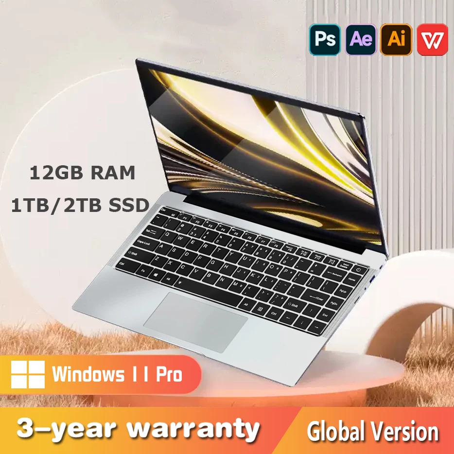 �y�Z�[�����zCore i7-7500U 14.1�C���` �m�[�g�p�\�R�� Windows 11 Pro���� 1920*1080P 12GB RAM 1TB/2TB SSD �I�t�B�X�E�w�K�E�Q�[���p���b�v�g�b�v