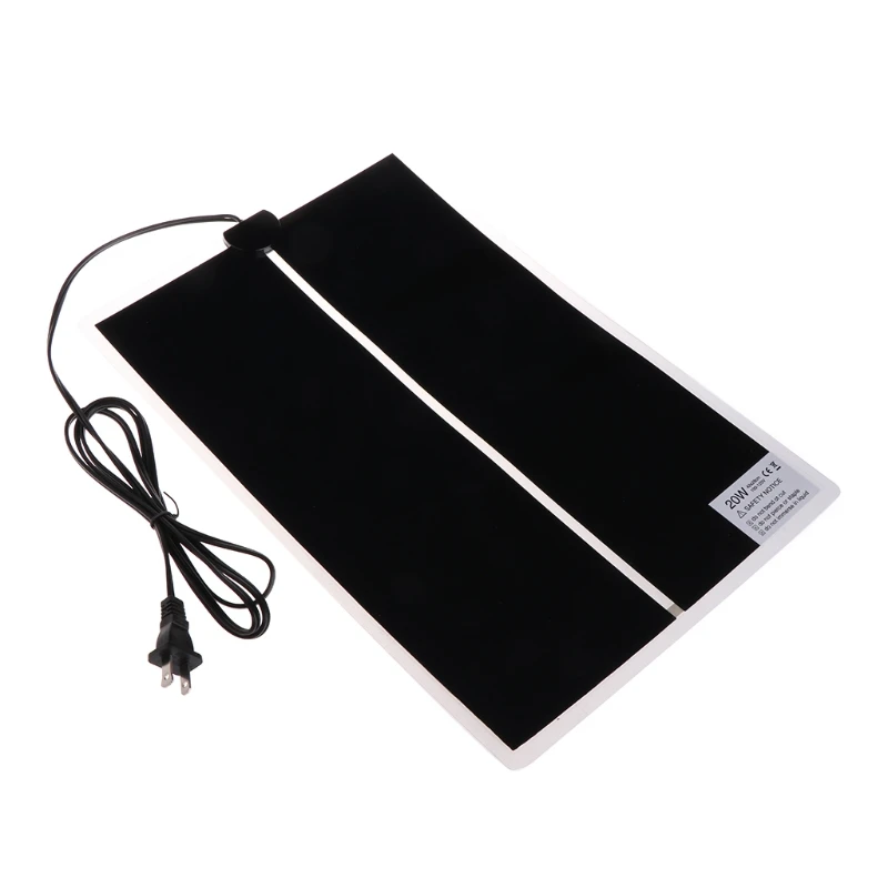 H55A Reptile Heating Mat 20W/14W/7W/5W for Turtle Snake Lizard Frog Spider Amphibians Terrarium Reptile Habitat Supplies