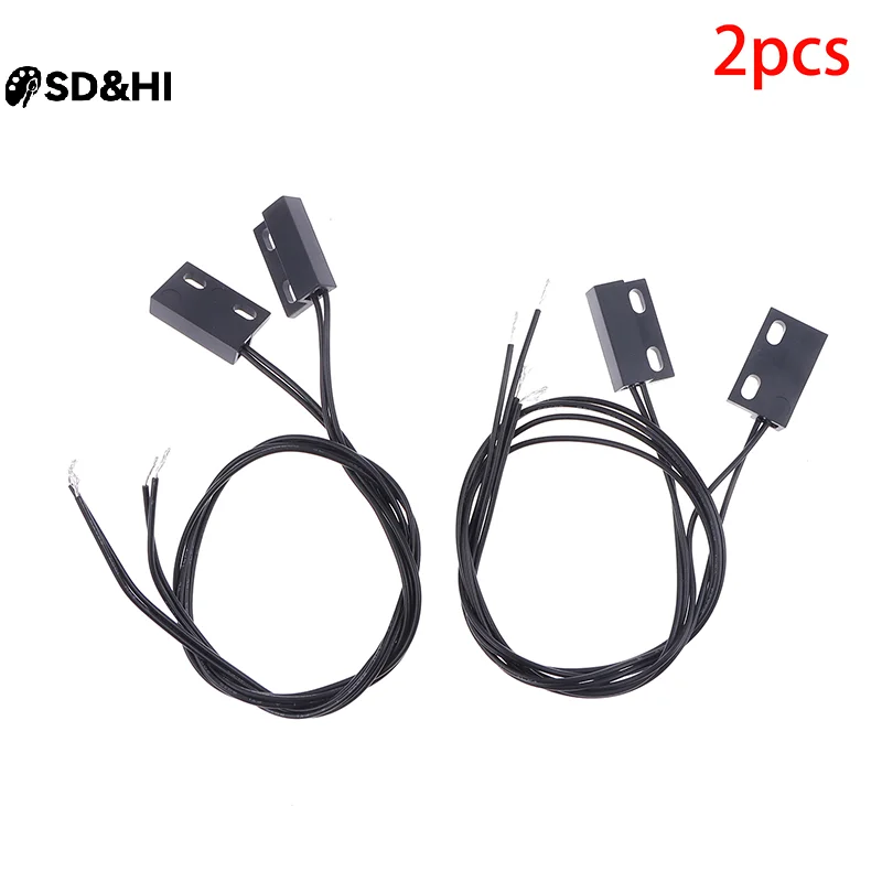 

GPS-23 Wired Door Window Sensor Detector Magnetic Switch Normally Closed Or Normally Open NC/NO For Home Security Alarm System