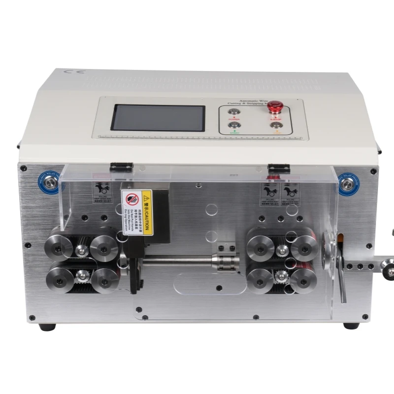 SWT-608-MAX2-ST70 Serwomotor S70 do maszyny do obierania, zdejmowania izolacji i cięcia, 8 kół, 1000W, sterowanie ekranem dotykowym