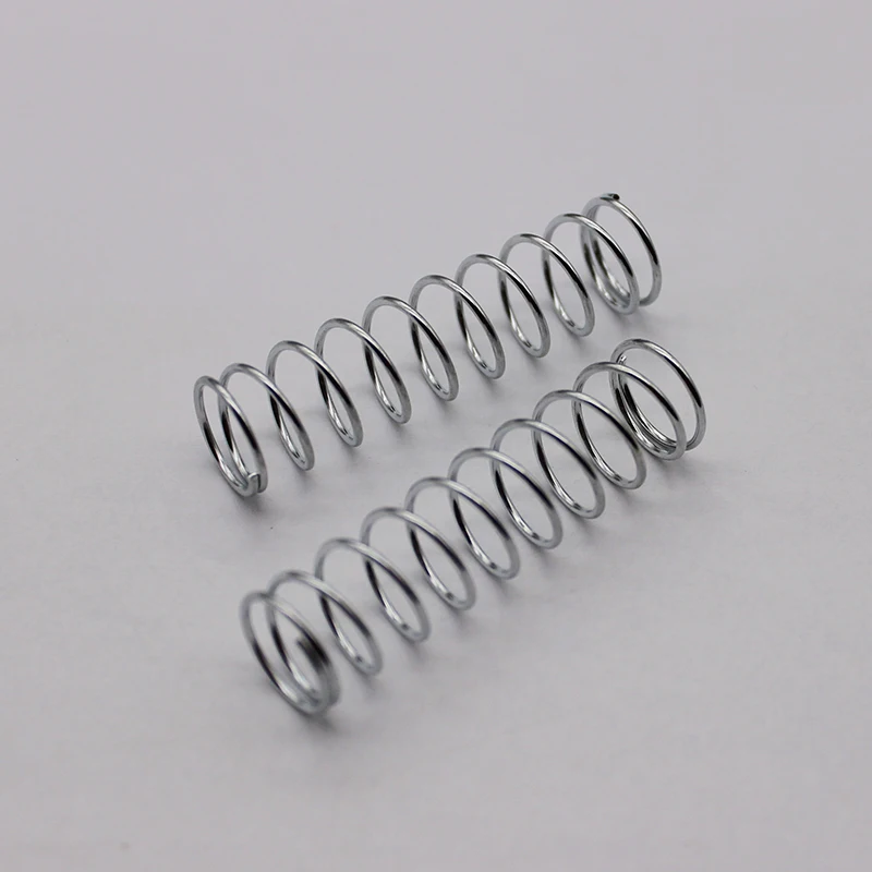Piccole molle di compressione zincate