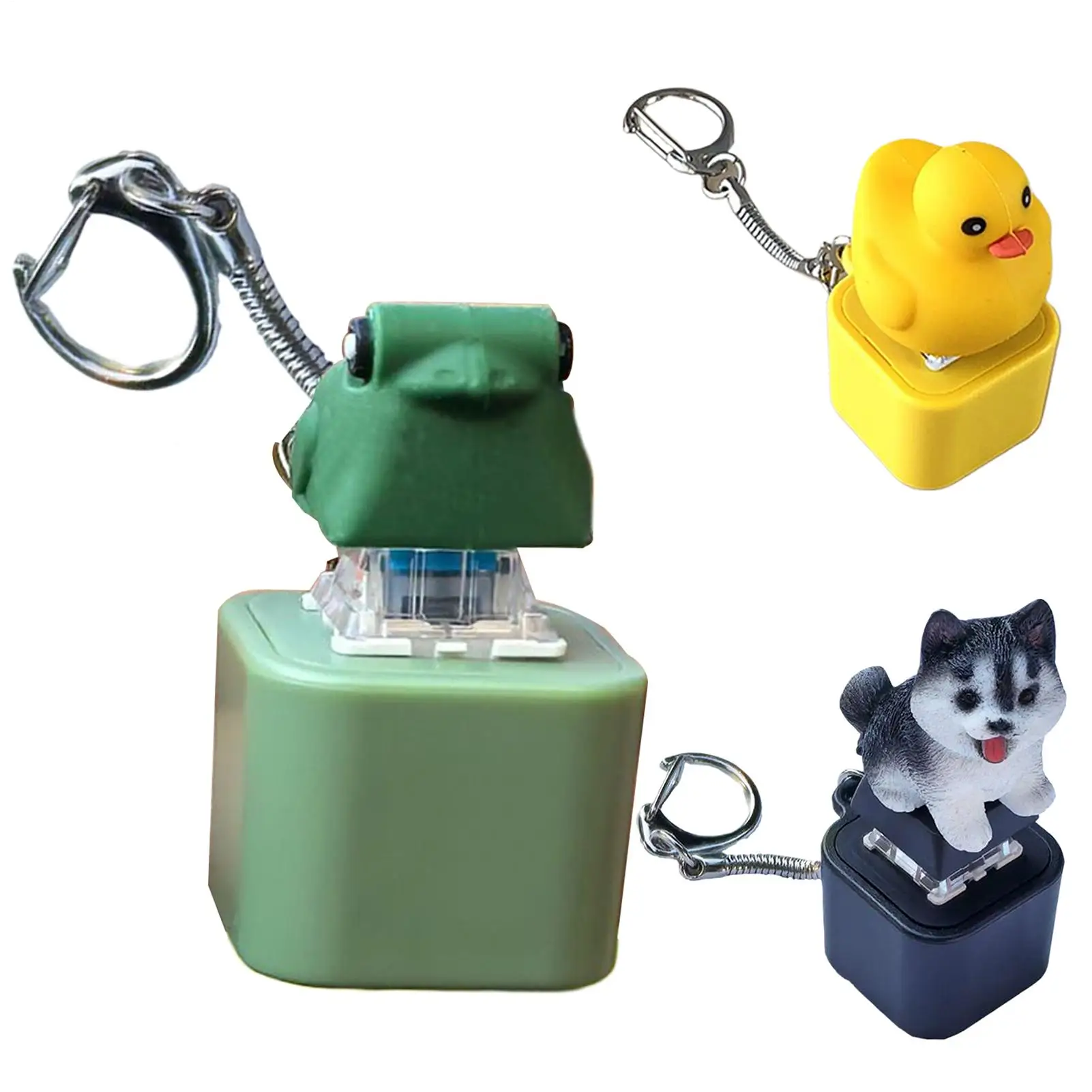 

Светодиодный брелок со звуком - сенсорный брелок для ключей с кнопкой для кошелька и сумки, крутой новинка, подарок для фанатов, женщин, мужчин, детей