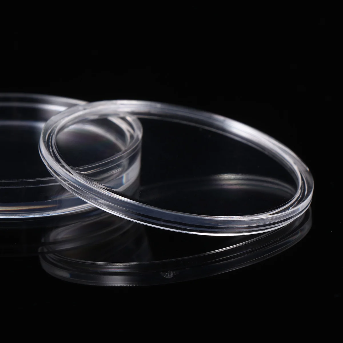 10Pcs Box Transparent Protective Storage Case Practical Lightweight for Advertising Sales Promotion