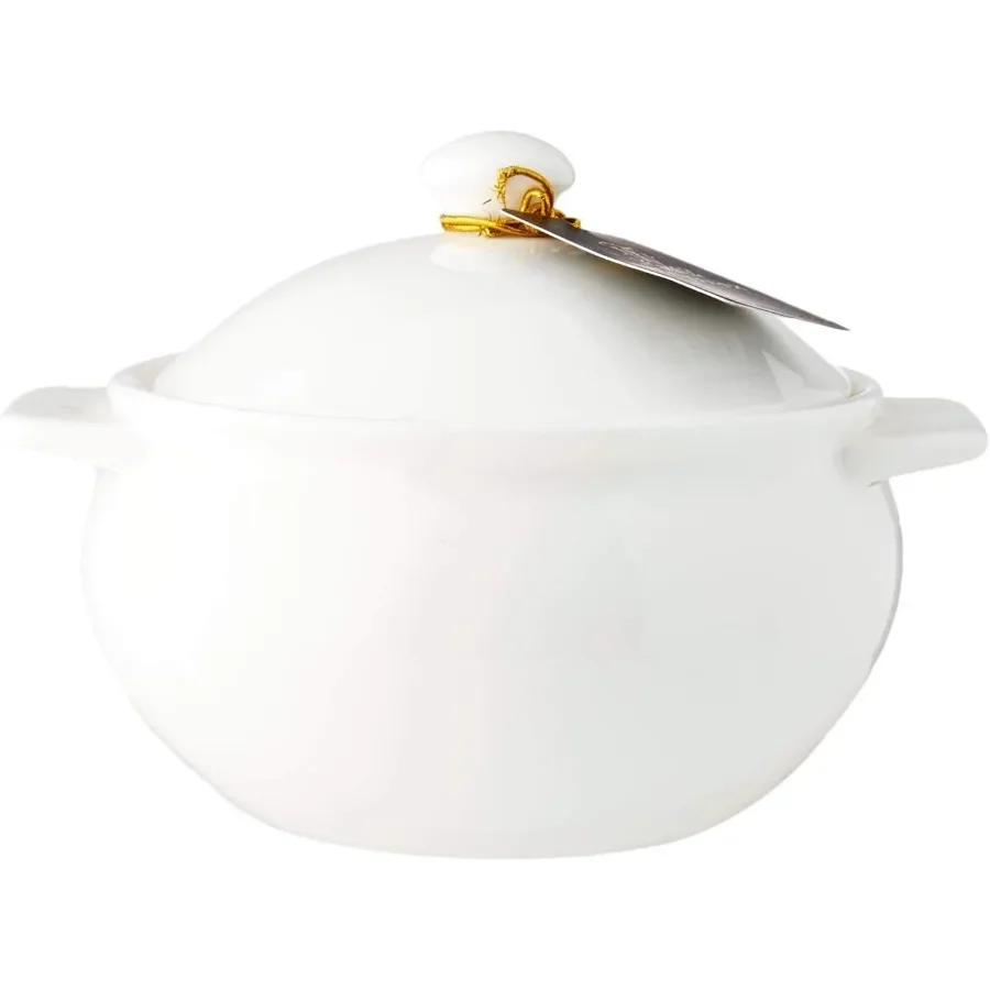 

Wax White Porcelain Set Of Baking Pot 21 Oz One Dishwasher Safe Easy To Clean Fine English Porcelain Wl997015 1C