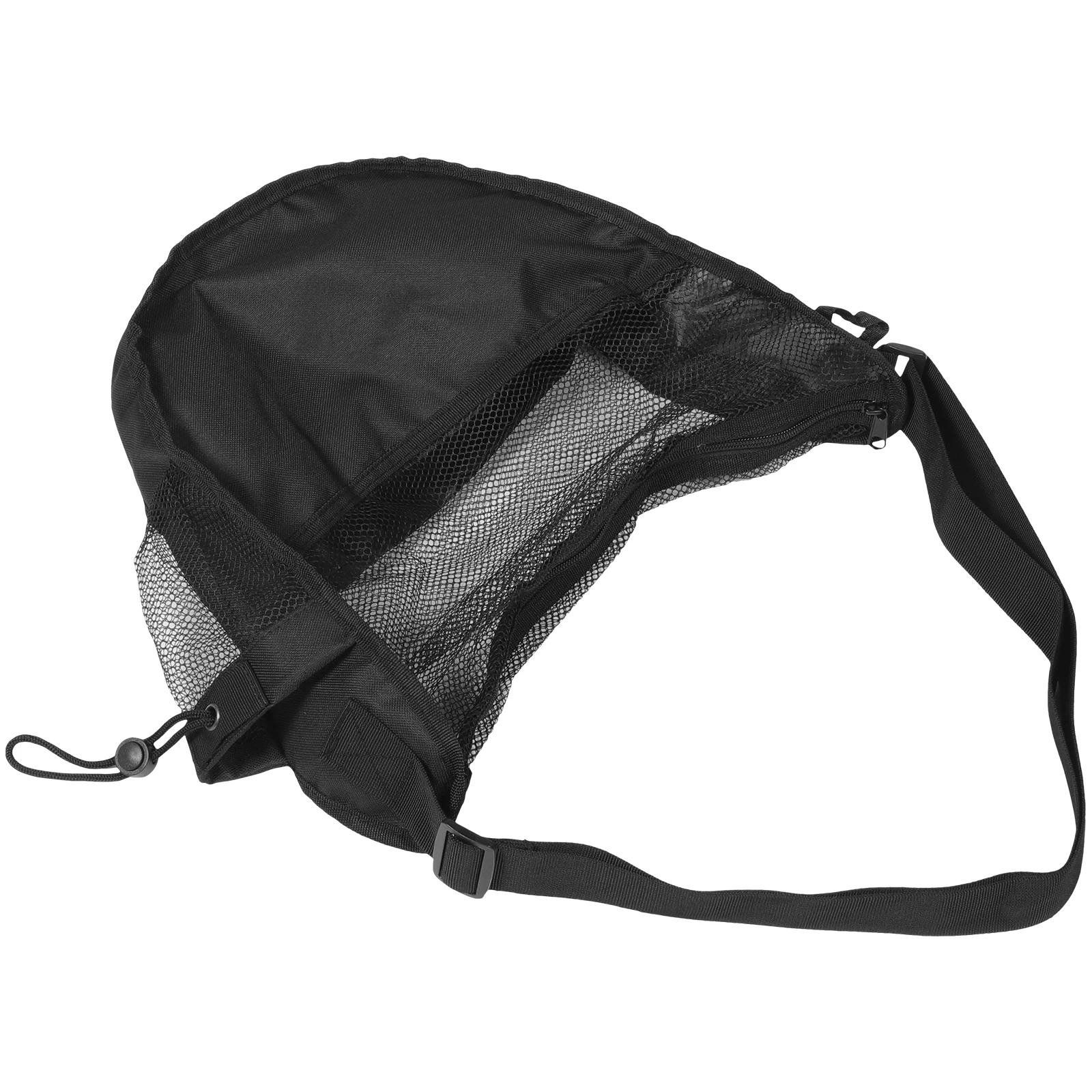 

Mesh Bag Basketball Holder Durable Storage Net Sports Bag Volleyball Football Single Strap Carrying Shoulder Gym Use